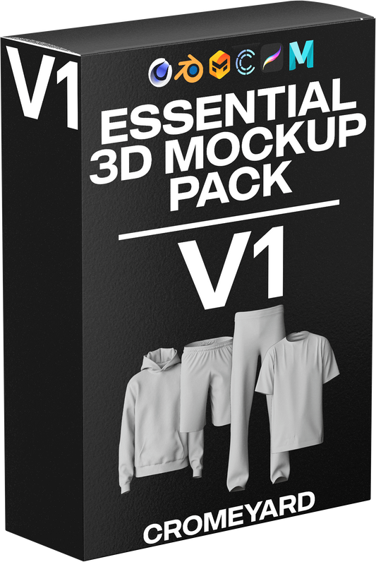 ESSENTAIL 3D MOCKUP PACK V1