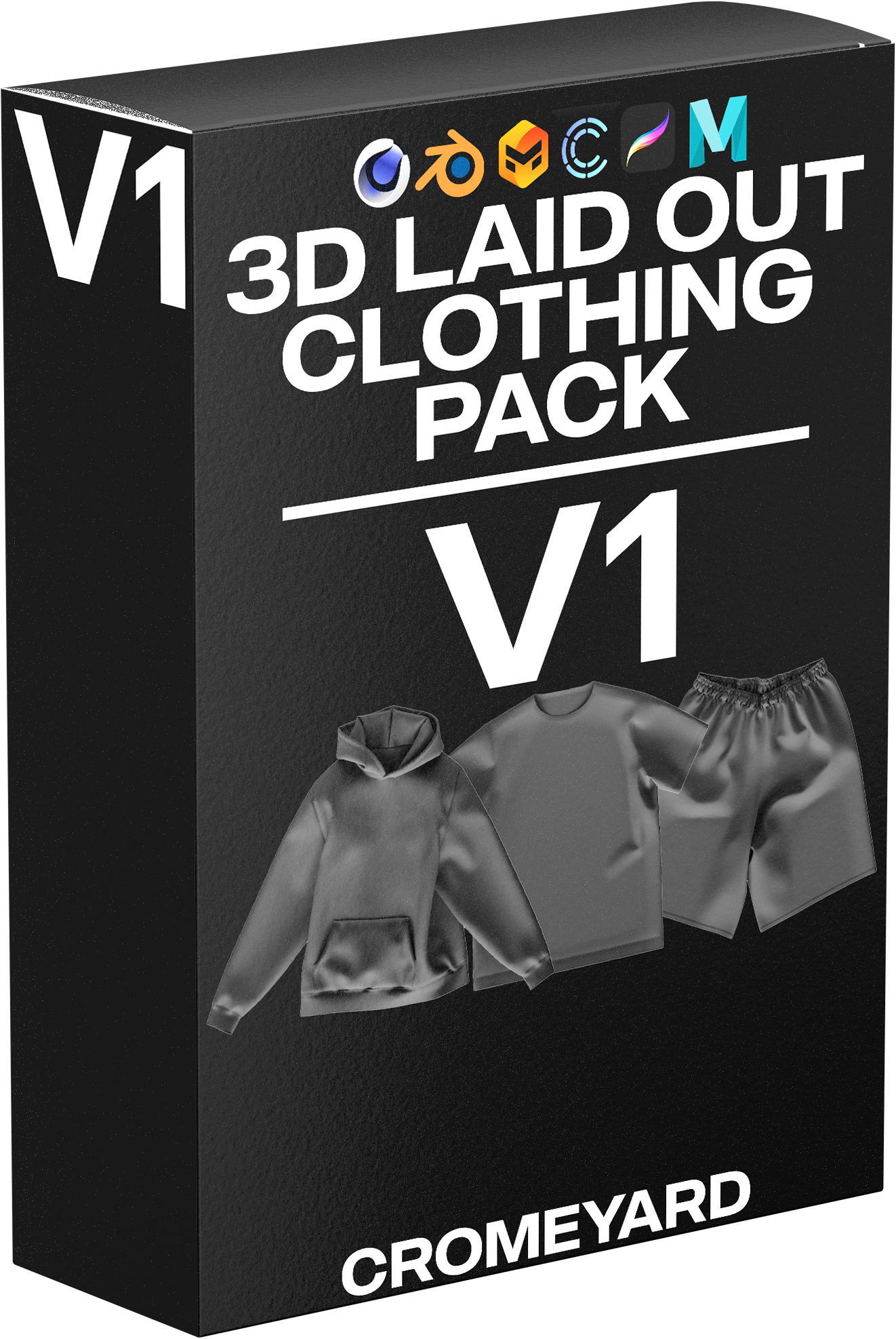 3D LAID OUT CLOTHING PACK V1