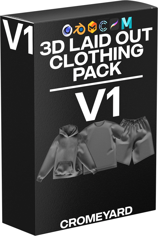 3D LAID OUT CLOTHING PACK V1