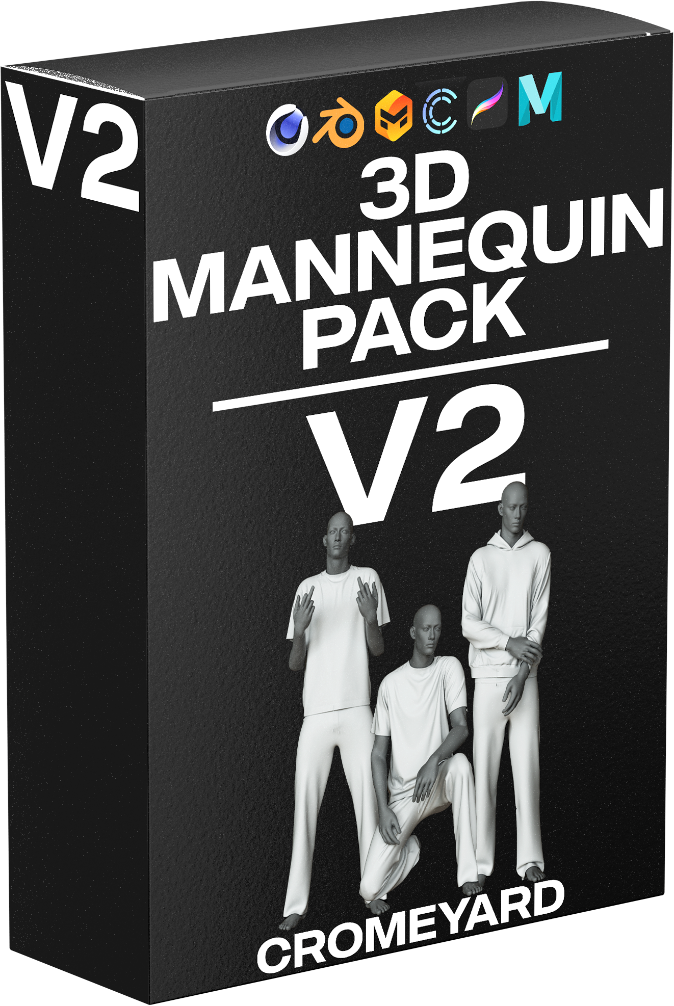 3D MANNEQUIN PACK V2