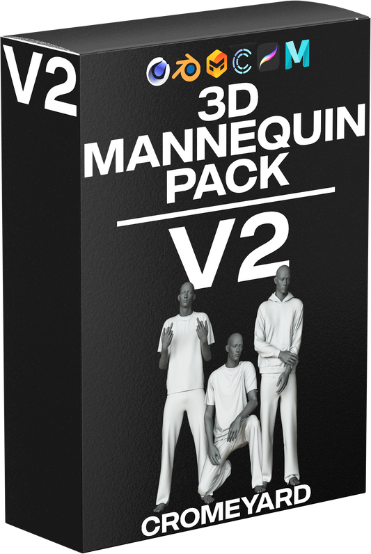 3D MANNEQUIN PACK V2