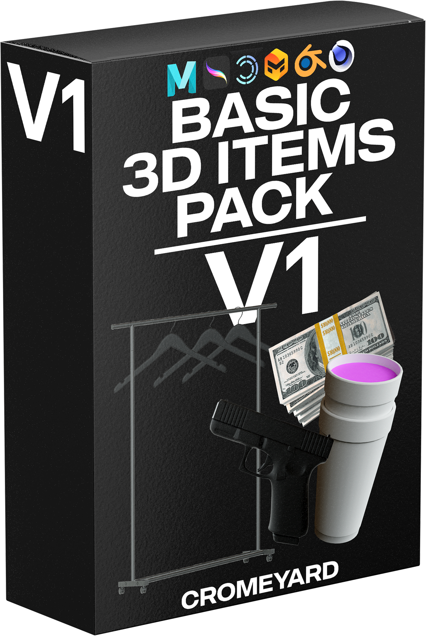 BASIC 3D ITEMS PACK V1