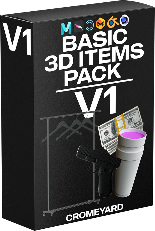 BASIC 3D ITEMS PACK V1