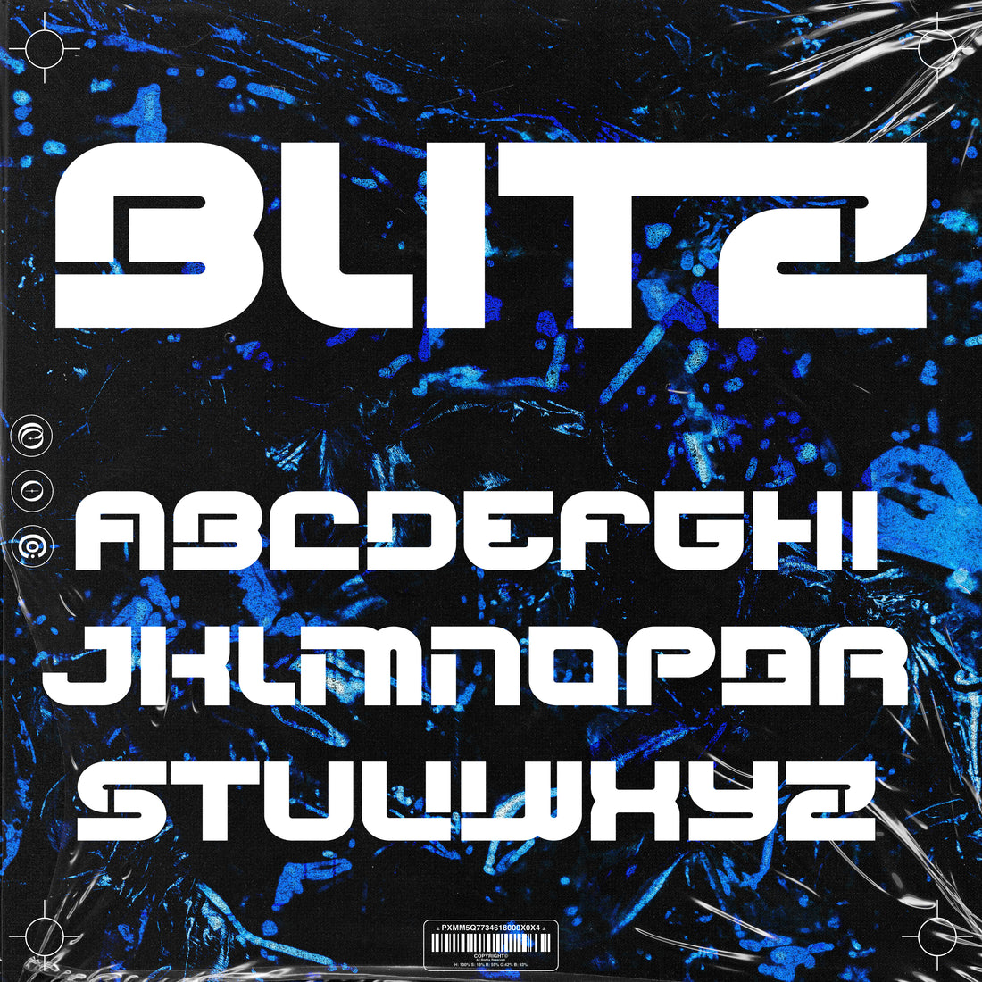 Blitz Lettering BLITZ FONT – CROMEYARD